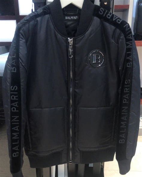 balmain winter jacket replica|balmain jacket price.